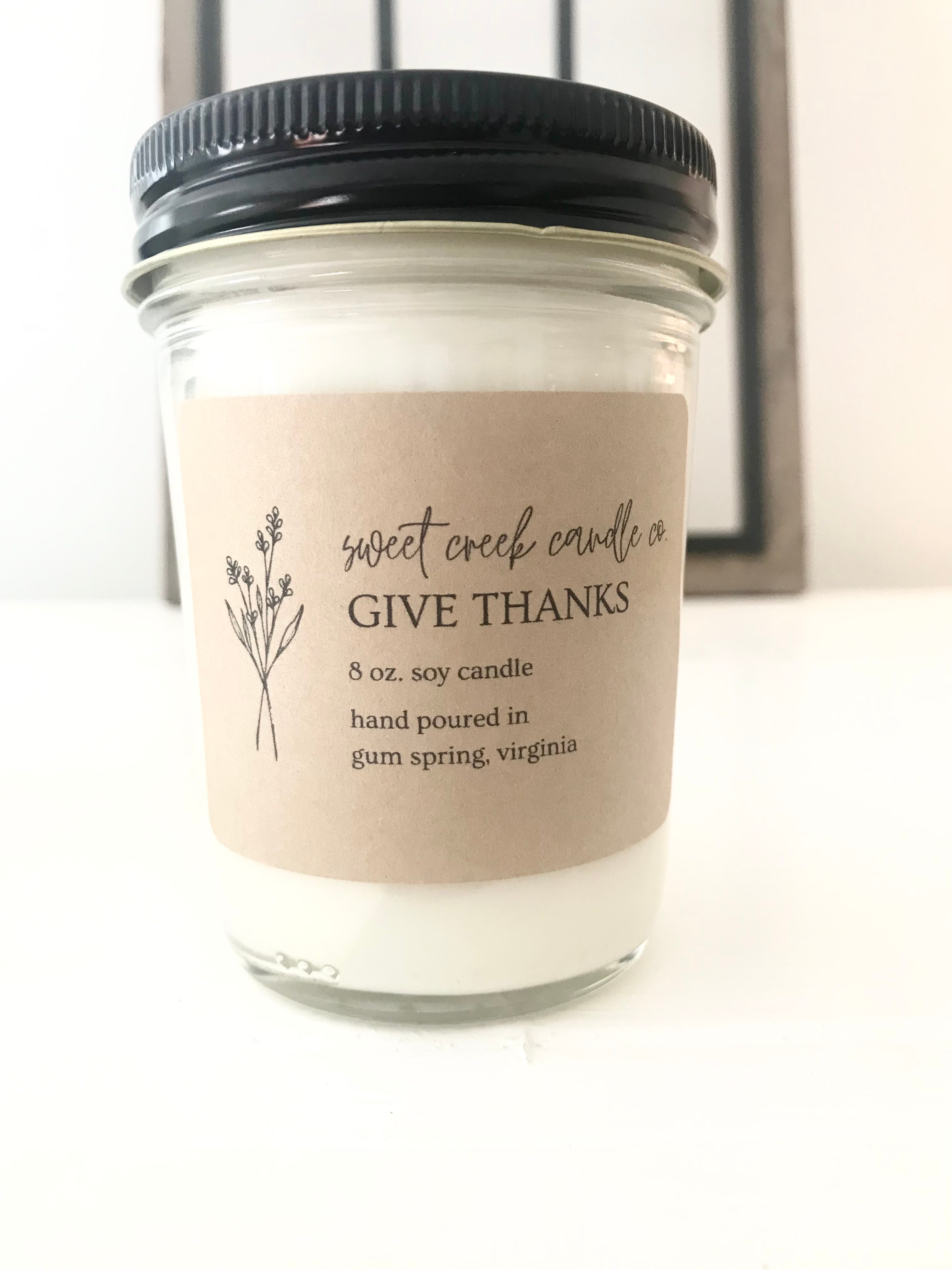 Give Thanks Soy Candle